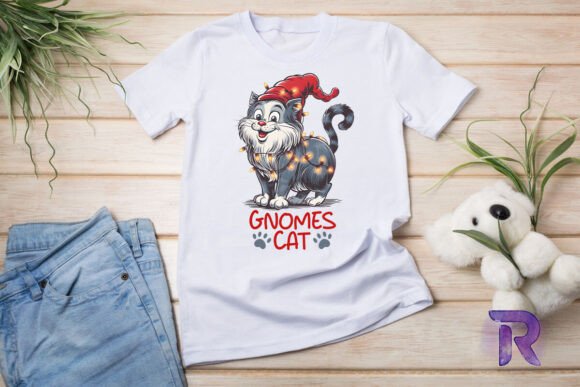 Christmas Gnomes Cat Cute Cat PNG Review