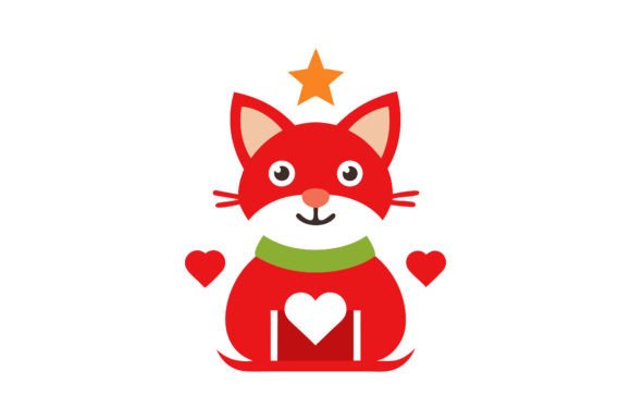 Christmas Simple Cat Silhouette Review
