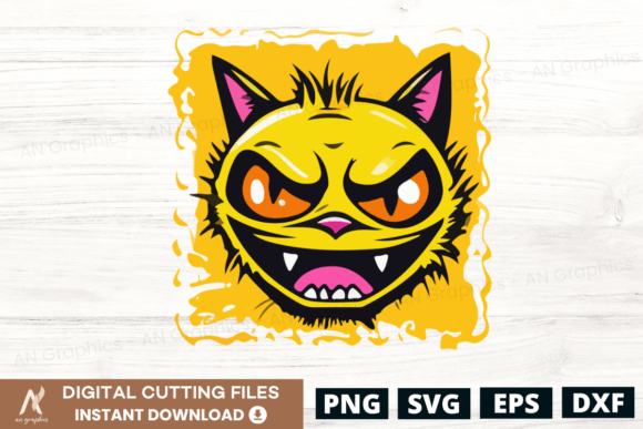 Evil Cat Cartoon Clip Art Design - 5 Review