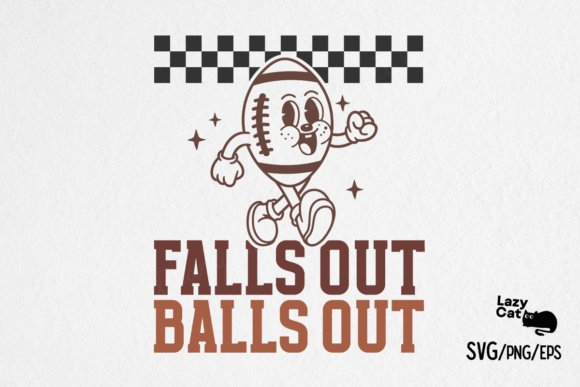 Football SVG PNG Falls out Balls out Review